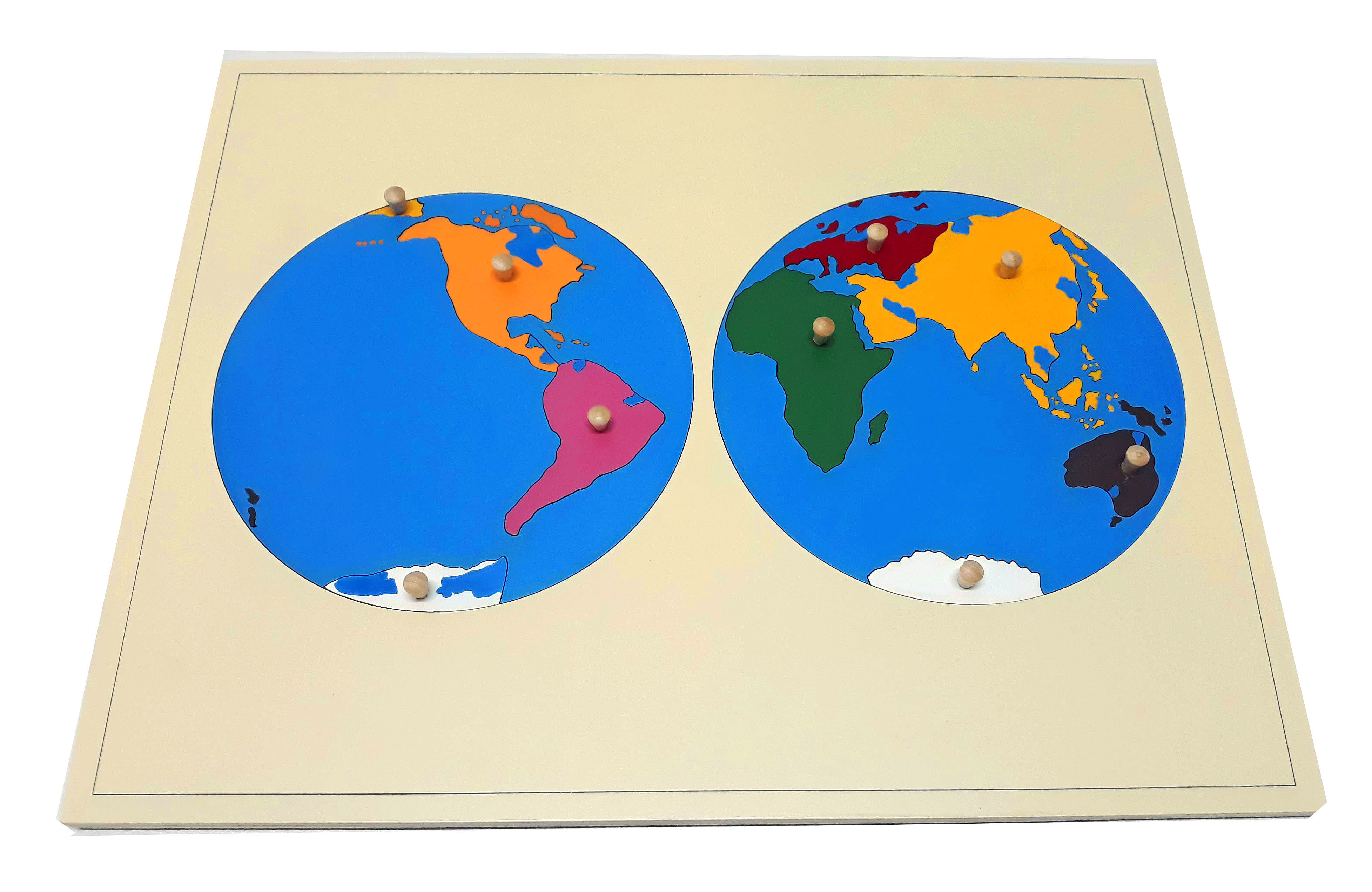 Harta puzzle pentru acasa - harta lumii
